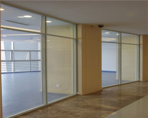 辦公室玻璃隔斷—雙玻透明